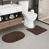 Kit Tapete Para Banheiro Comfort 02 Peças