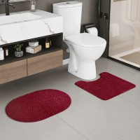 Kit Tapete Para Banheiro Comfort 02 Peças