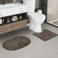 Kit Tapete Para Banheiro Comfort 02 Peças